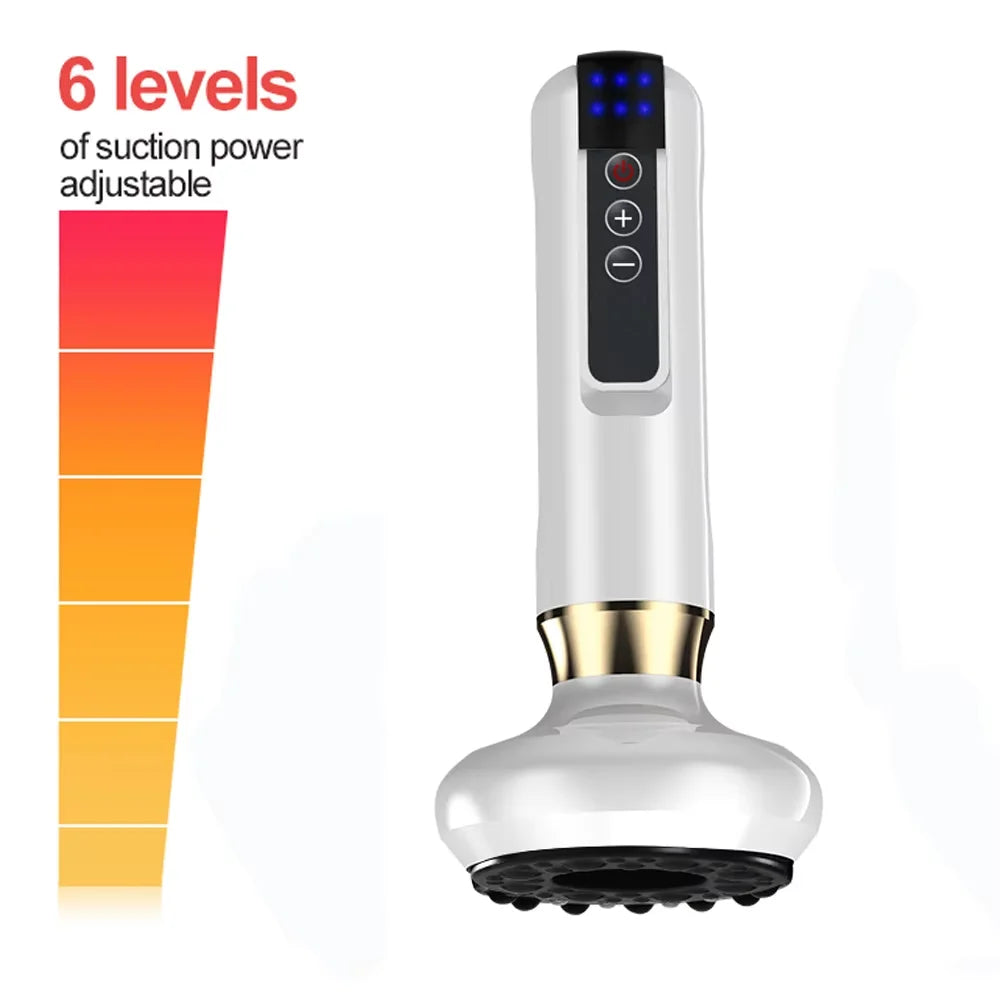 Anti-Cellulite Vacuum Massager with Gua Sha & Heat Therapy