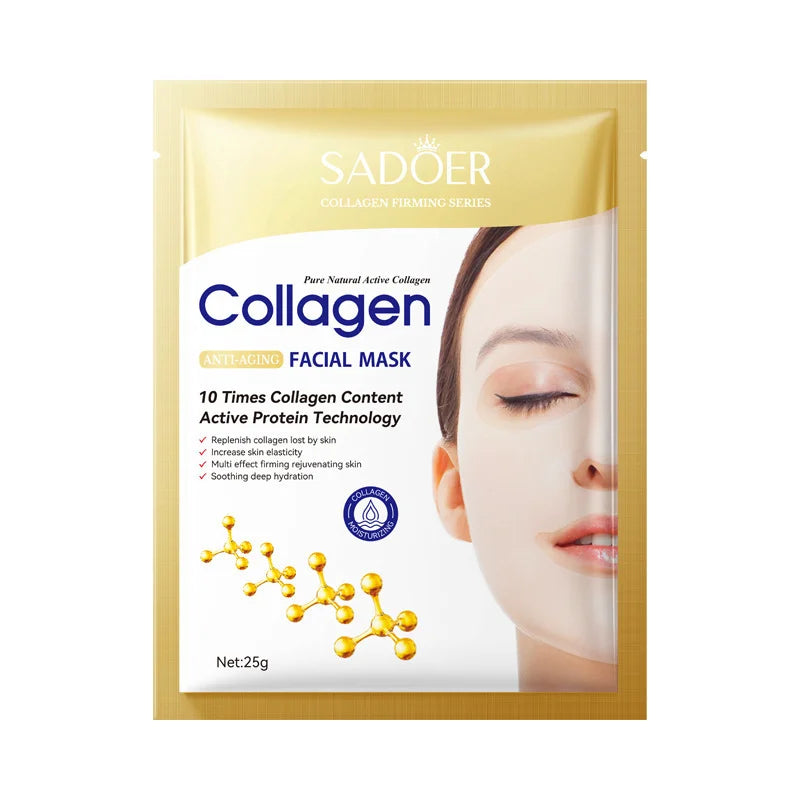 Collagen Mask 10PCS - Anti-Wrinkle & Hydrating